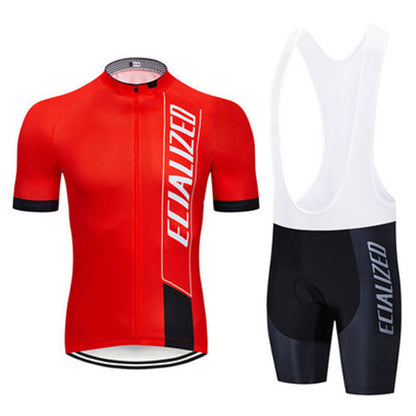 Men's Short Sleeve Cycling Jersey (Bib) Shorts HXTY-18