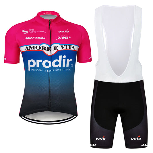 Men's Short Sleeve Cycling Jersey (Bib) Shorts 686