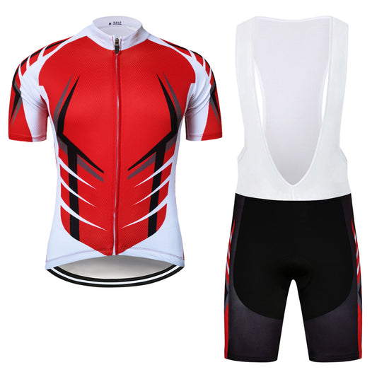 Men's Short Sleeve Cycling Jersey (Bib) Shorts 719