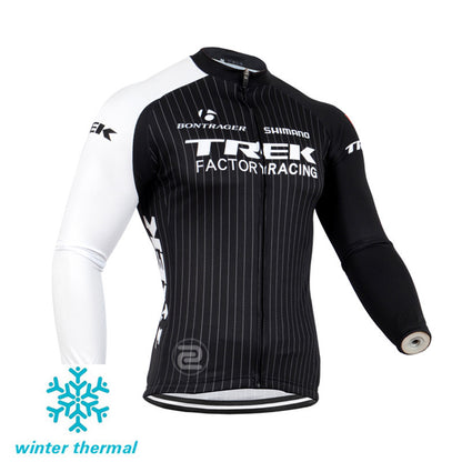 Winter Fleece Long Sleeve Cycling Jersey (Bib) Pants 091