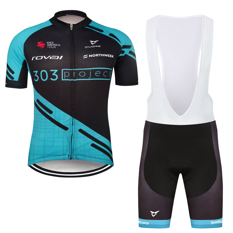 Men's Short Sleeve Cycling Jersey (Bib) Shorts 671