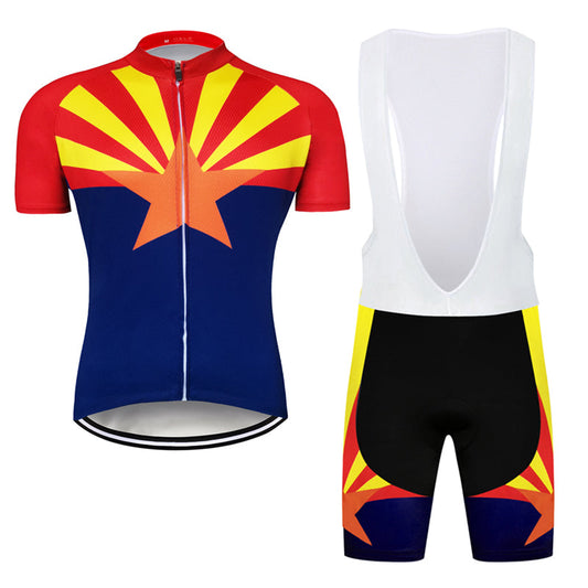 Men's Short Sleeve Cycling Jersey (Bib) Shorts 707