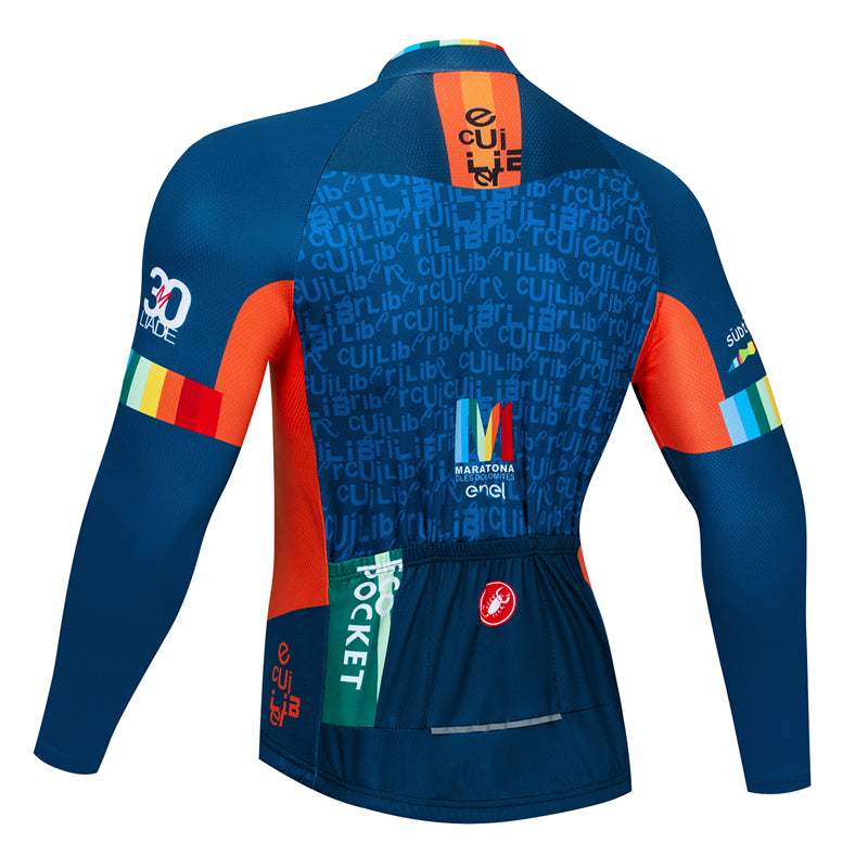 Men's long Sleeve Cycling Jersey (Bib) longs 493