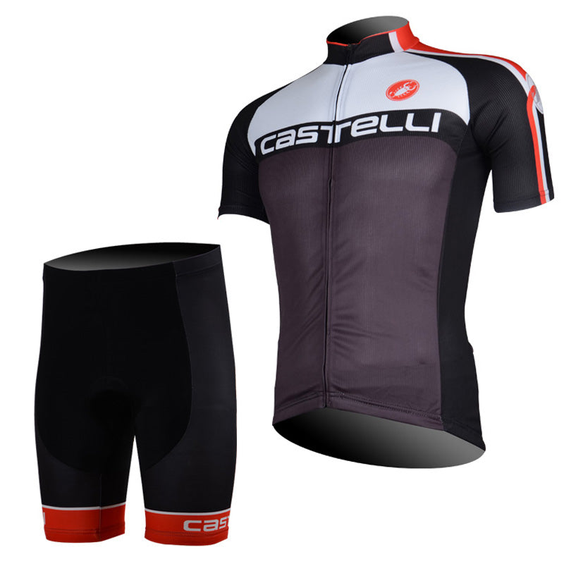 Men's Short Sleeve Cycling Jersey (Bib) Shorts Castelli 008