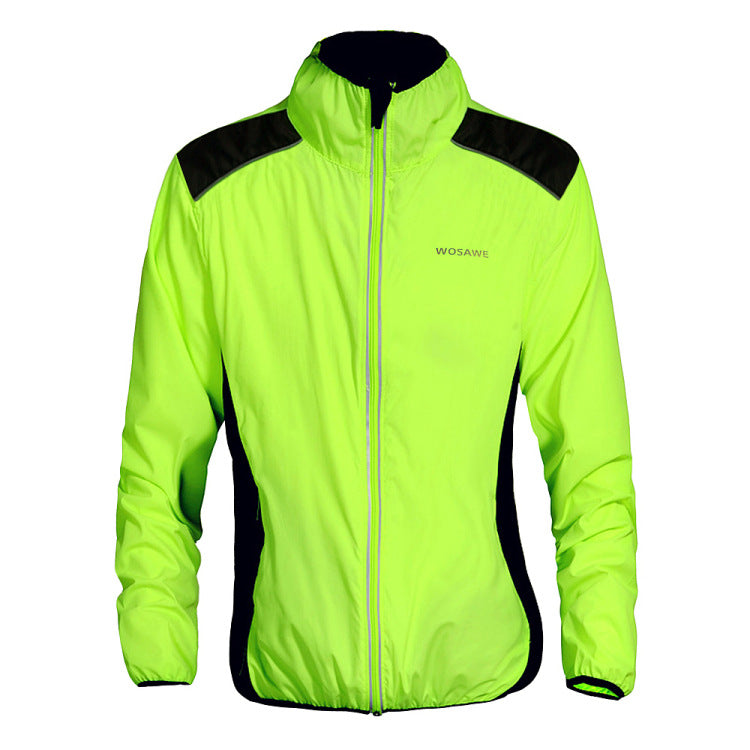 Unisex Sports Raincoat Cycling Bike Bicycle Waterproof Windproof Rain Coat Jackets wofeide-BC240