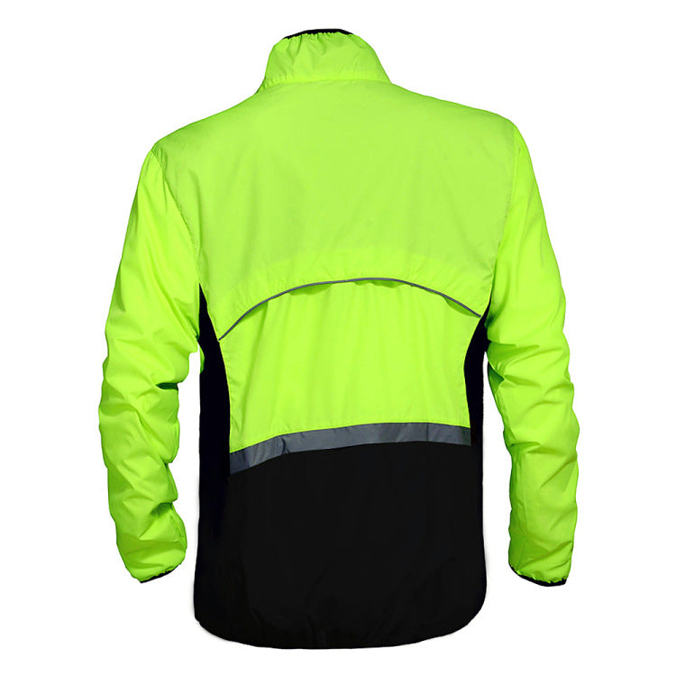 Unisex Sports Raincoat Cycling Bike Bicycle Waterproof Windproof Rain Coat Jackets wofeide-BC240
