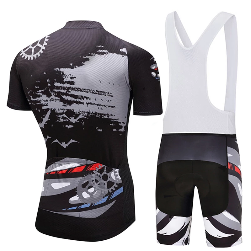 Men's Short Sleeve Cycling Jersey (Bib) Shorts DLZ-069