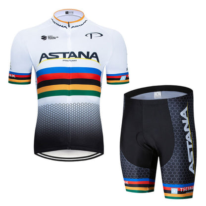 Men's Short Sleeve Cycling Jersey (Bib) Shorts HXTY-25