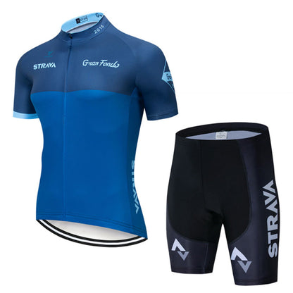 Men's Short Sleeve Cycling Jersey (Bib) Shorts HXTY-10