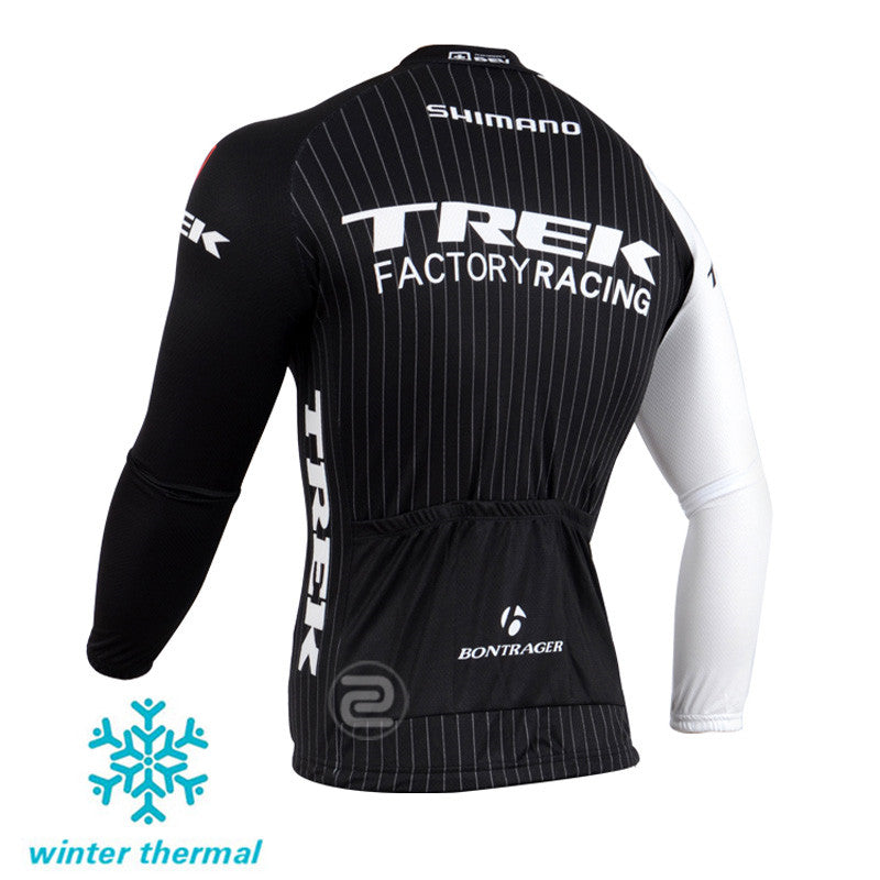 Winter Fleece Long Sleeve Cycling Jersey (Bib) Pants 091