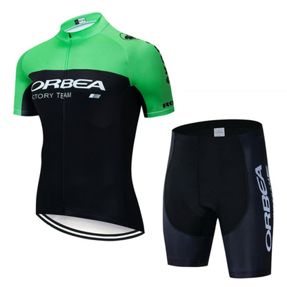 Men's Short Sleeve Cycling Jersey (Bib) Shorts HXTY-06