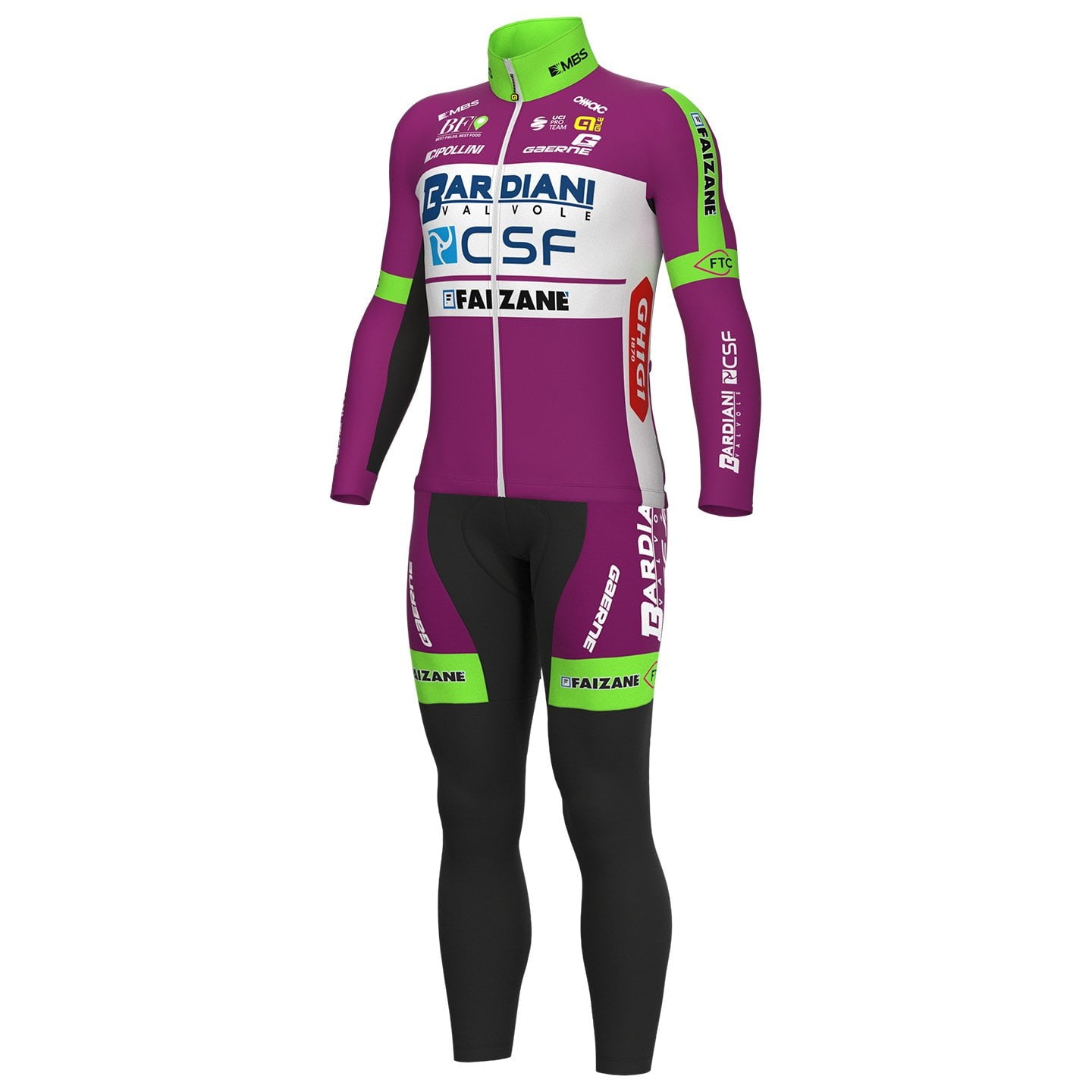 2022 Cycling  Long Sleeve Jersey Bib Pants MTB Riding Sets QLE-2022-001-DF