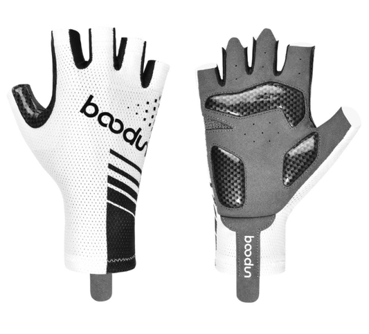Ventilated Performance: Half Finger Cycling Gloves for Breathable Riding BOODUN 2101249