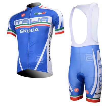 Men's Short Sleeve Cycling Jersey (Bib) Shorts Castelli 344