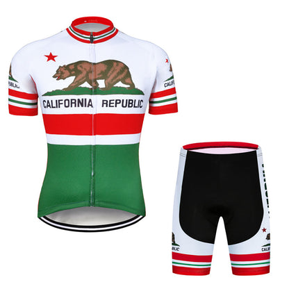 Men's Short Sleeve Cycling Jersey (Bib) Shorts 706