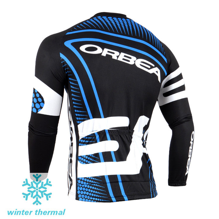 Winter Fleece Long Sleeve Cycling Jersey (Bib) Pants 099