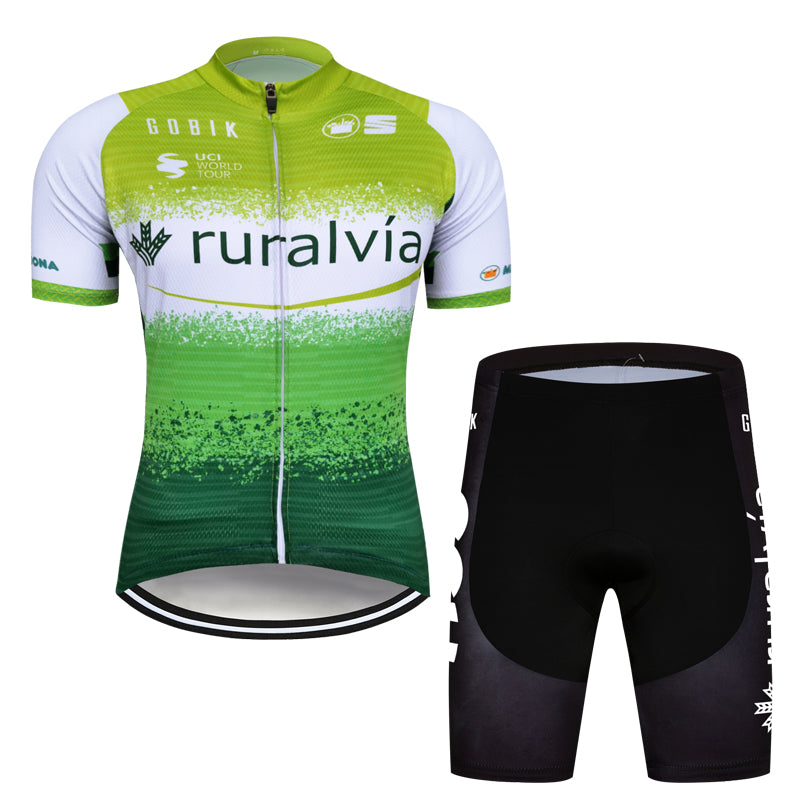 Men's Short Sleeve Cycling Jersey (Bib) Shorts 759