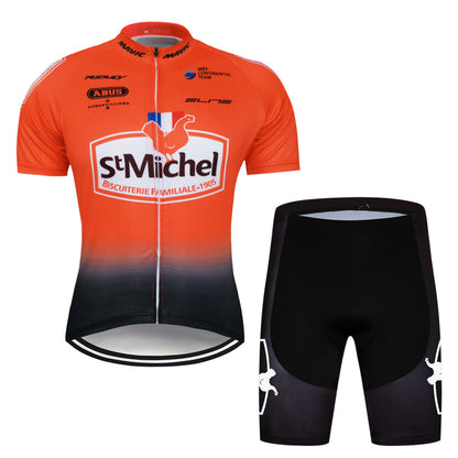 Men's Short Sleeve Cycling Jersey (Bib) Shorts 744