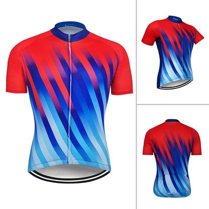 Men's Short Sleeve Cycling Jersey (Bib) Shorts 714