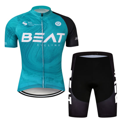 Men's Short Sleeve Cycling Jersey (Bib) Shorts 732