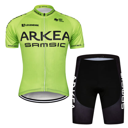 Men's Short Sleeve Cycling Jersey (Bib) Shorts 738