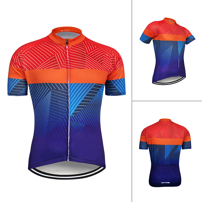 Men's Short Sleeve Cycling Jersey (Bib) Shorts 711