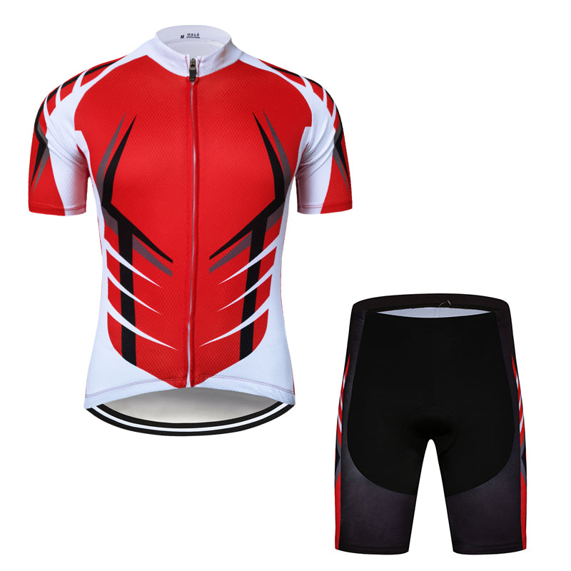 Men's Short Sleeve Cycling Jersey (Bib) Shorts 719