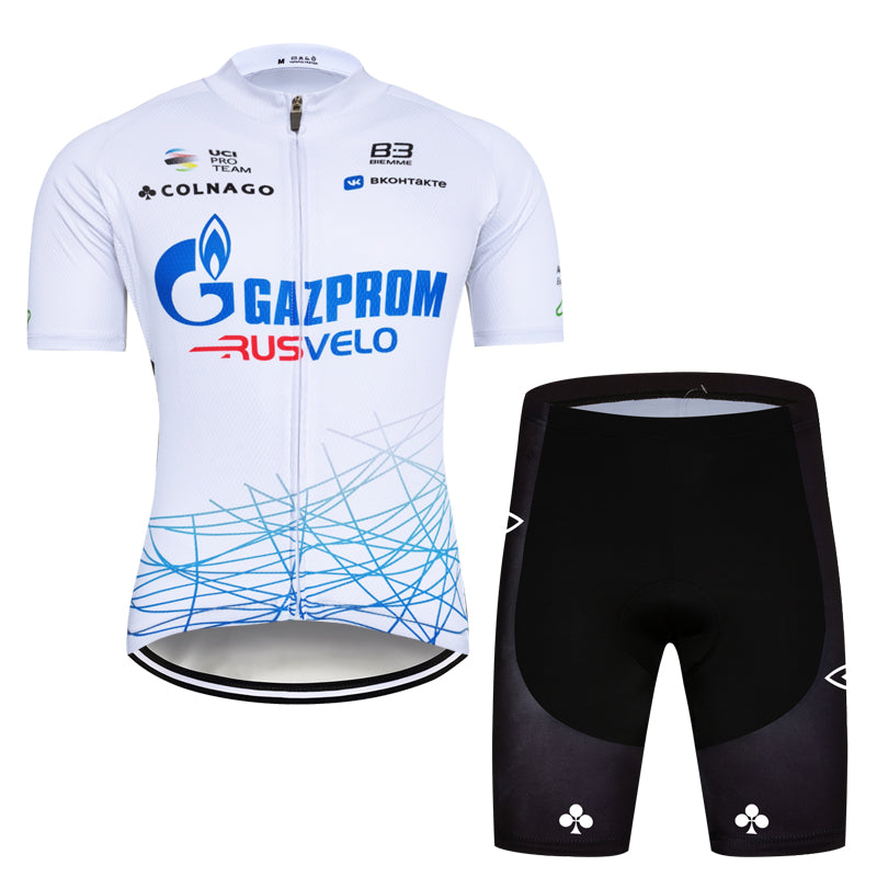 Men's Short Sleeve Cycling Jersey (Bib) Shorts 758