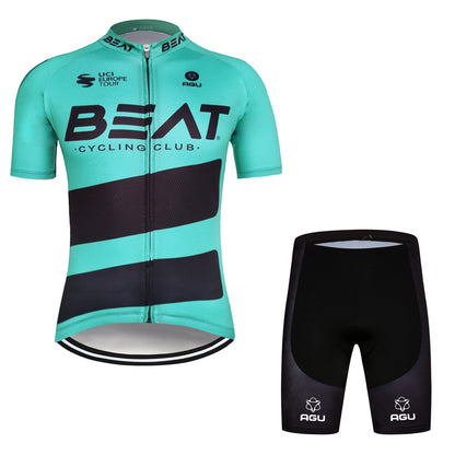 Men's Short Sleeve Cycling Jersey (Bib) Shorts 670