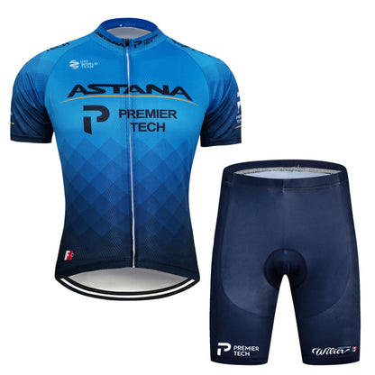 Men's Short Sleeve Cycling Jersey (Bib) Shorts 743