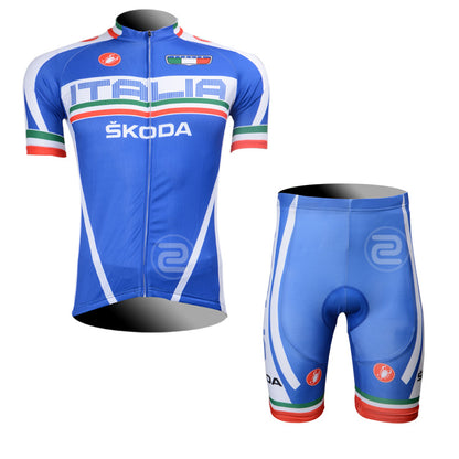 Men's Short Sleeve Cycling Jersey (Bib) Shorts Castelli 344