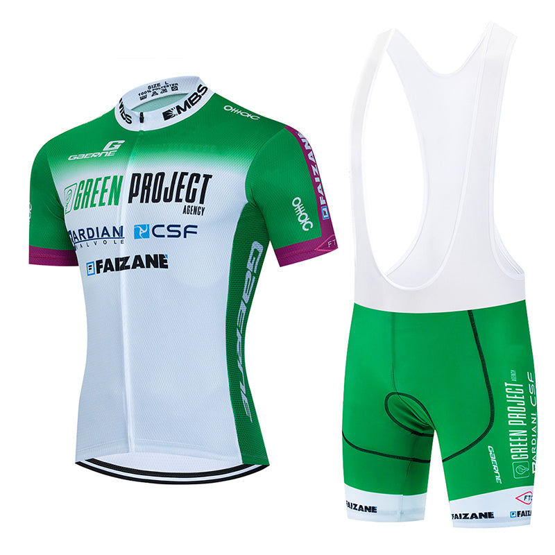 2023 Men's Breathable Short Sleeve Cycling Jersey (Bib) Shorts Bardiani005-AC