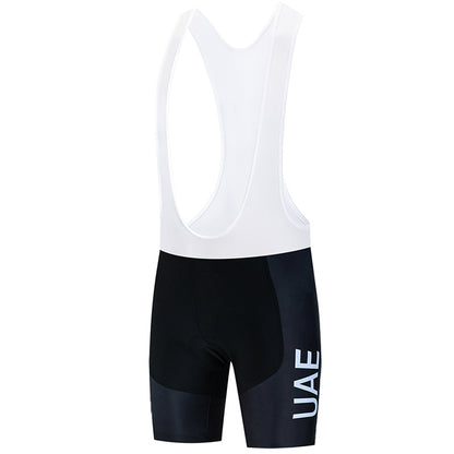 2023 Men's Breathable Short Sleeve Cycling Jersey (Bib) Shorts UAE006-AC