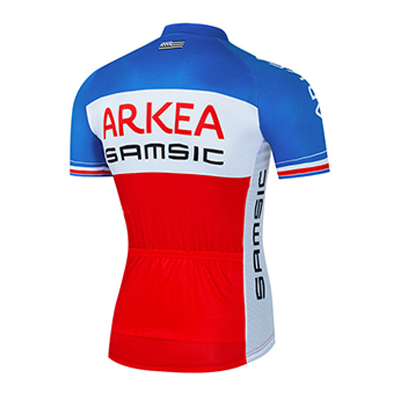 2023 Men's Breathable Short Sleeve Cycling Jersey (Bib) Shorts ARKEA007-AC