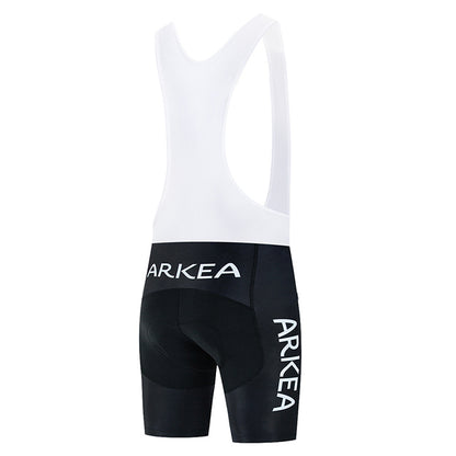 2023 Men's Breathable Short Sleeve Cycling Jersey (Bib) Shorts ARKEA008-AC