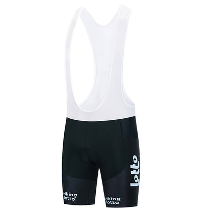Men's Breathable Short Sleeve Cycling Jersey (Bib) Shorts Lotto-019-AC