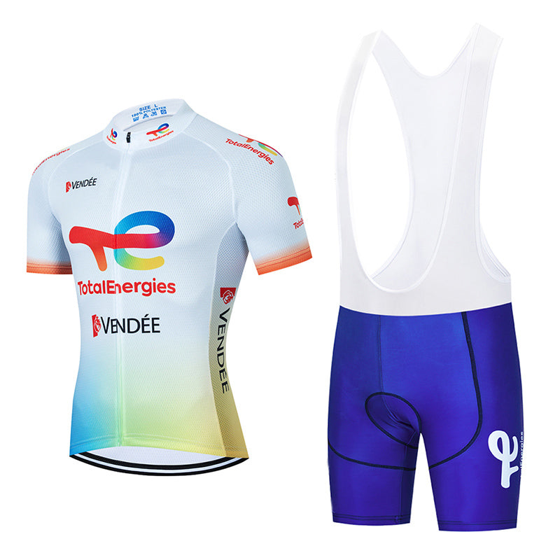 2023 Men's Breathable Short Sleeve Cycling Jersey (Bib) Shorts Total-003-AC