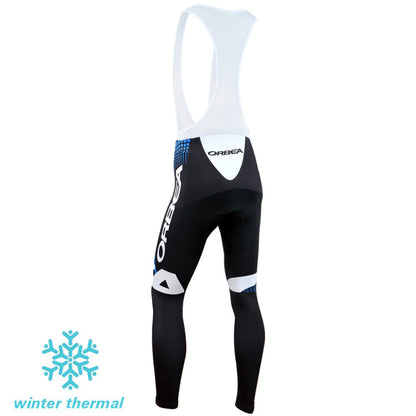 Winter Fleece Long Sleeve Cycling Jersey (Bib) Pants 099