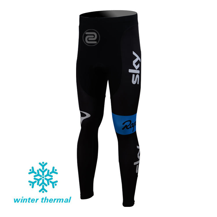 Winter Fleece Long Sleeve Cycling Jersey (Bib) Pants 002