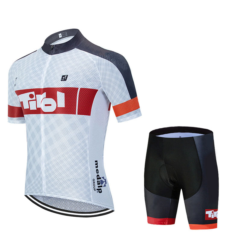 Men's Short Sleeve Cycling Jersey (Bib) Shorts 654