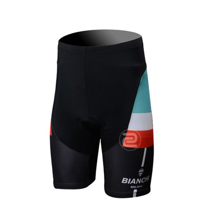 Men's Short Sleeve Cycling Jersey (Bib) Shorts Bianchi-003