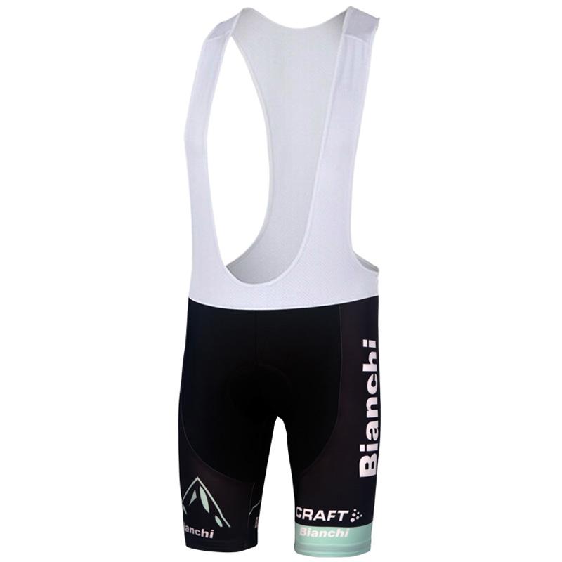 Men's Short Sleeve Cycling Jersey (Bib) Shorts Bianchi-010