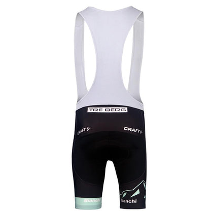 Men's Short Sleeve Cycling Jersey (Bib) Shorts Bianchi-010