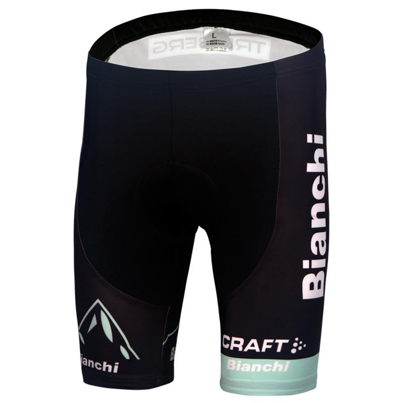 Men's Short Sleeve Cycling Jersey (Bib) Shorts Bianchi-010