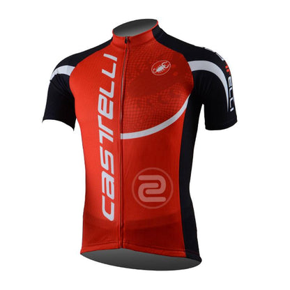 Men's Short Sleeve Cycling Jersey (Bib) Shorts Castelli-001