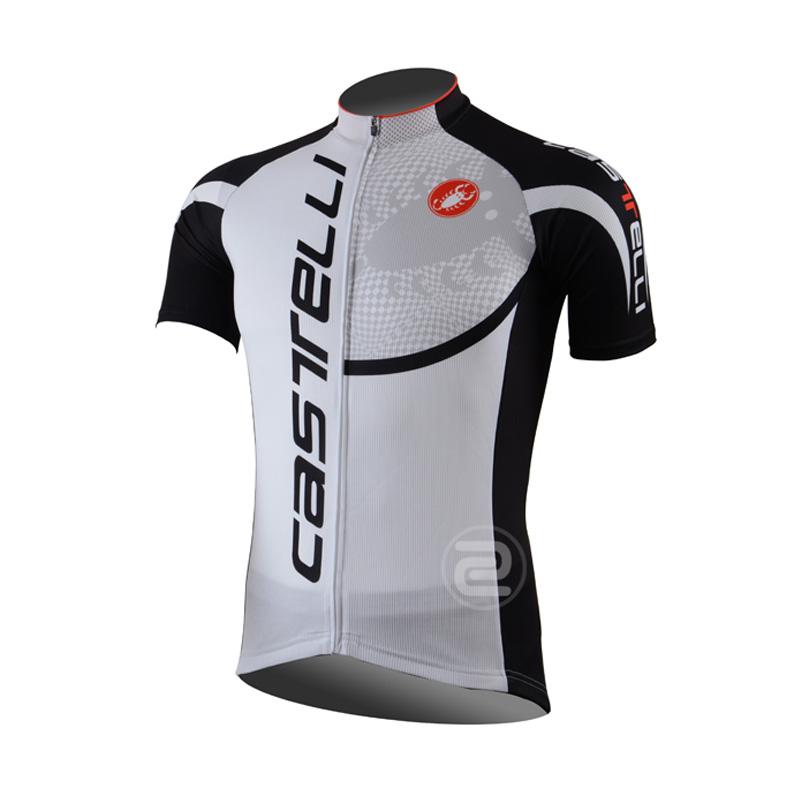 Men's Short Sleeve Cycling Jersey (Bib) Shorts Castelli-002