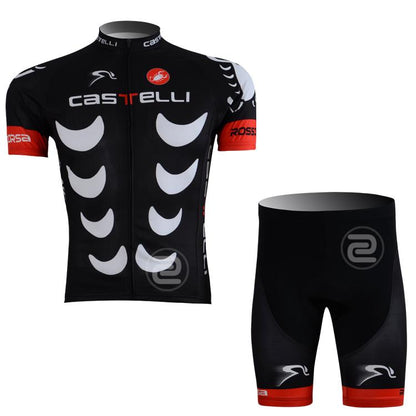 Men's Short Sleeve Cycling Jersey (Bib) Shorts Castelli-006