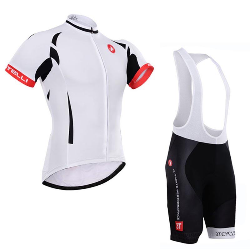Men's Short Sleeve Cycling Jersey (Bib) Shorts Castelli-024