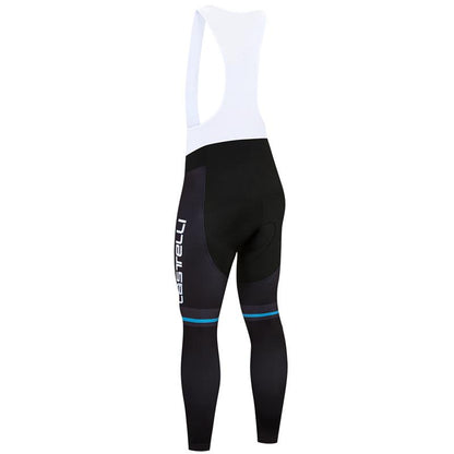 Men's long Sleeve Cycling Jersey (Bib) longs Castelli-034