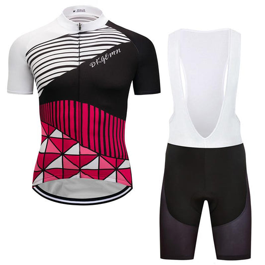 Men's Short Sleeve Cycling Jersey (Bib) Shorts DKGEMN-009